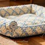 Passo a passo para criar uma cama de crochê confortável para seu cachorro