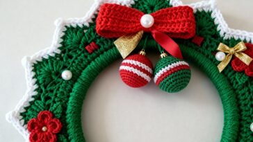 Guirlandas de crochê: projeto artesanal ideal para decorar e praticar pontos