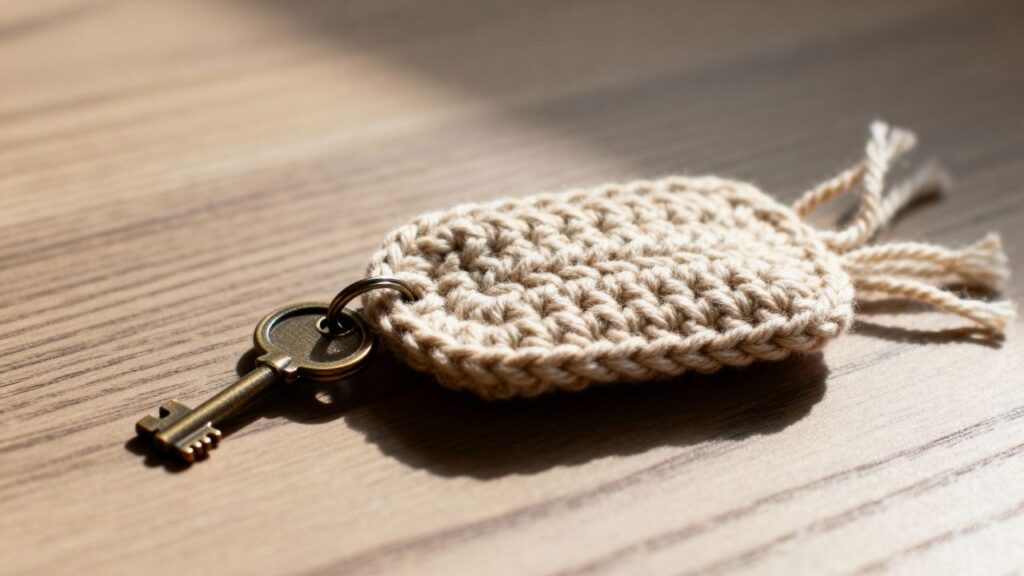 Como fazer chaveiros de crochê firmes, úteis e bem acabados