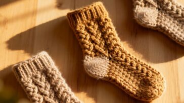 Como fazer meias de crochê macias, ajustadas e com acabamento perfeito