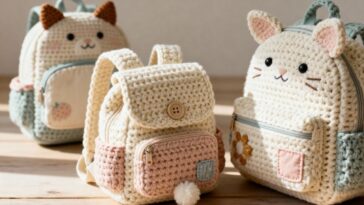 Passo a passo para criar mochilinhas infantis firmes, seguras e encantadoras