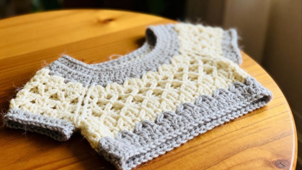 Fazer cropped de crochê ajuda a treinar medidas e criar peças únicas