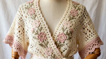 Kimono de crochê: o passo a passo completo para criar uma peça versátil e estilosa