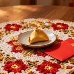 Como fazer porta-pratos de crochê para Ano Novo com firmeza e estilo