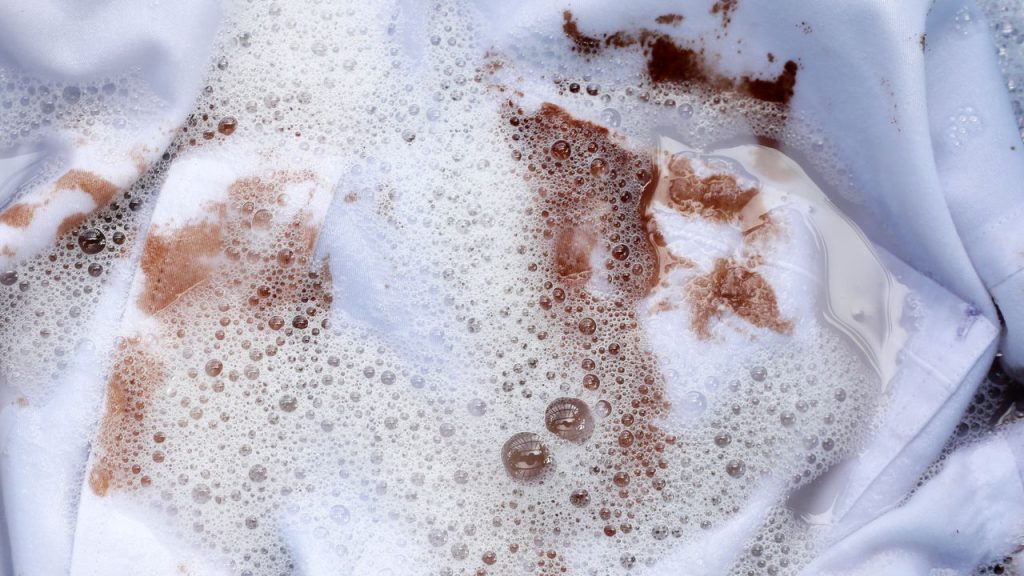 Agir rápido facilita a remoção da mancha (Créditos: depositphotos.com / Bowonpat)