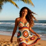 Como fazer vestido de crochê com bom caimento para o verão