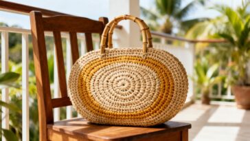 A bolsa de crochê que parece de palha natural conquistou as redes sociais e você faz a sua em um fim de semana