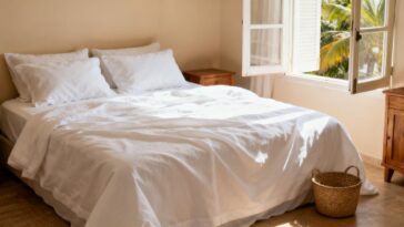 A roupa de cama não deve ser trocada a cada duas semanas ou a cada mês. Aqui está o intervalo de troca exato