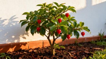 Árvore frutífera que cresce rápido, resiste ao sol forte e cabe em quintal pequeno