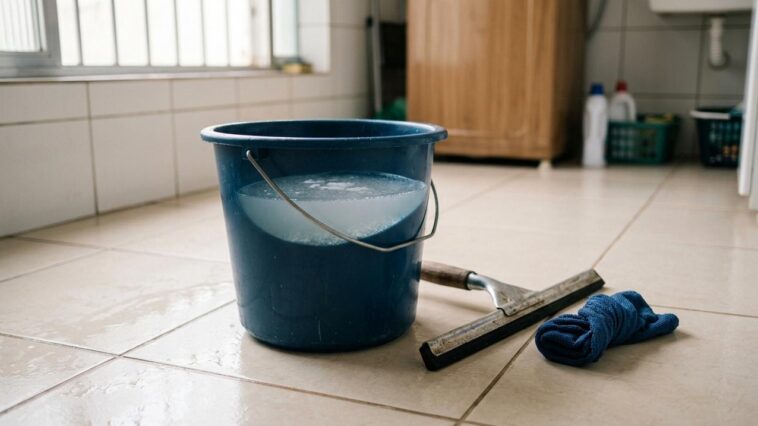 Colocar sal na água de passar pano no chão: para que serve e por que é recomendado