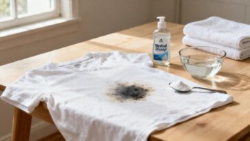 Como tirar mancha de gordura de roupa lavada e seca com três produtos que todo mundo tem em casa