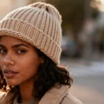 Essa touca de crochê estilo beanie virou febre nas cidades frias e fica pronta com menos de um novelo