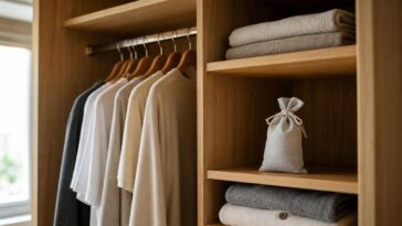 Colocar um sachê de carvão dentro do guarda-roupa à noite: para que serve e como ele amanhece