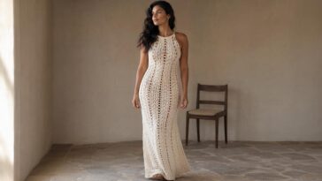 O vestido de crochê que saiu das feiras do interior e chegou aos tapetes vermelhos de Cannes