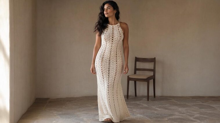 O vestido de crochê que saiu das feiras do interior e chegou aos tapetes vermelhos de Cannes