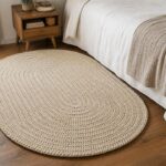 Tapete oval de crochê para o quarto: qual barbante usar e quanto comprar (sem desperdício)